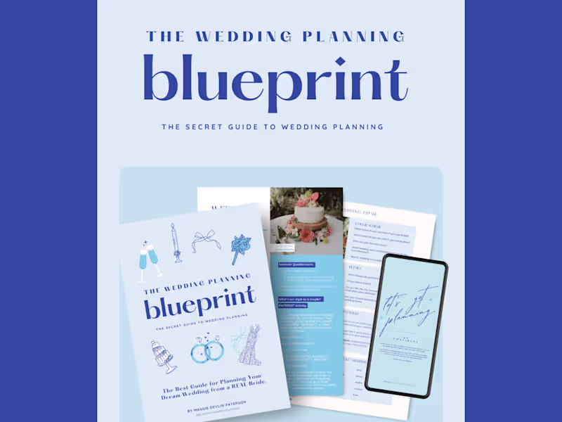 Cover image for Stylish Ebook Design, Wedding Planner