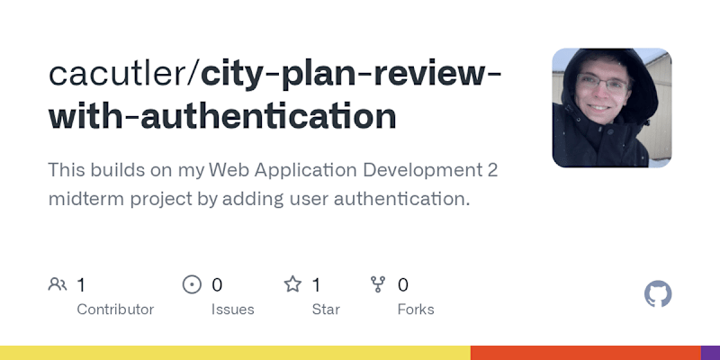 Cover image for City Plan Review with Authentication