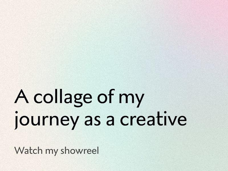 Cover image for Showreel 2022