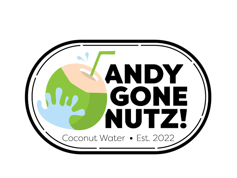Cover image for Andy Gone Nutz! Coconut Water :: Behance