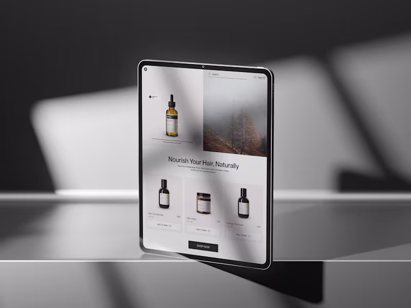 Cover image for Pure - Skincare Website (Shop)