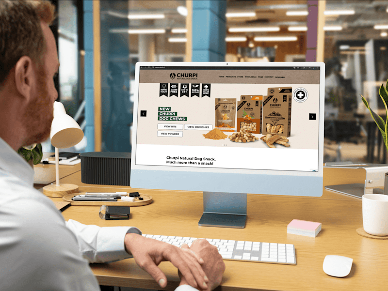 Cover image for Churpi Dog – WordPress / Elementor Care & Optimisation