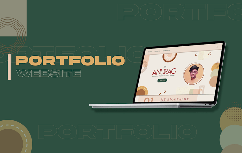 Cover image for Portfolio Website - Landing Page 