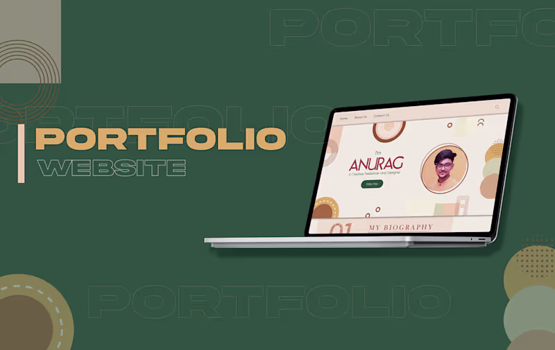 Cover image for Portfolio Website - Landing Page 