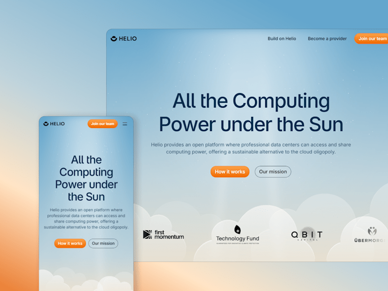 Cover image for Helio Cloud — Powering a Brighter Cloud