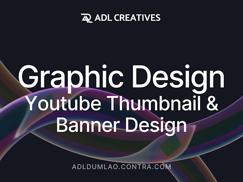 Cover image for Graphic Design: YouTube Thumbnail and Banner Design