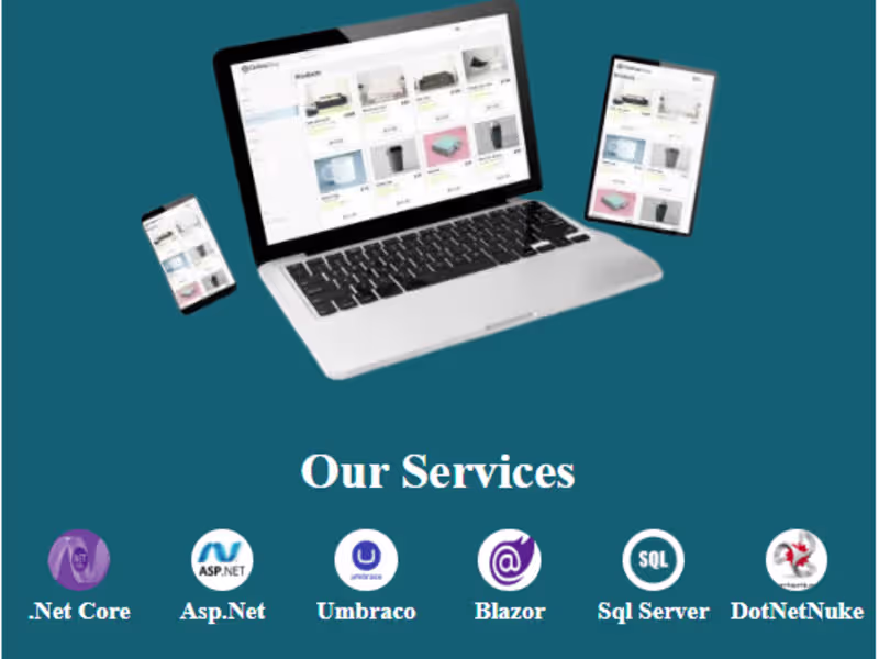 Cover image for Develop modern websites or web apps using DotNet and Blazor