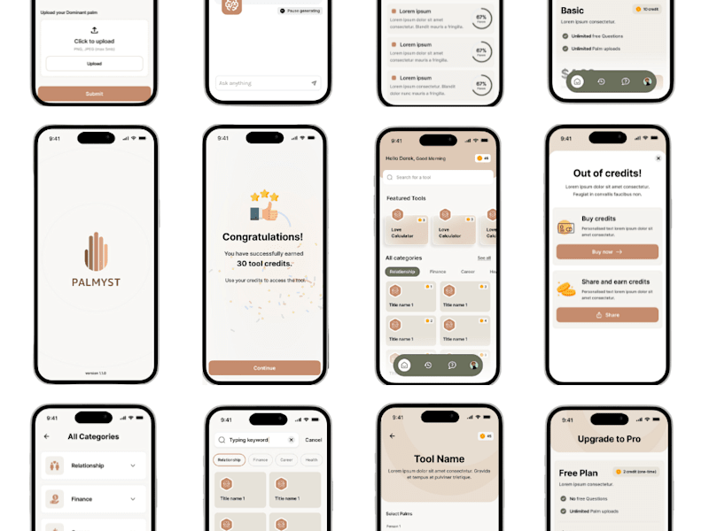 Cover image for Palmyst | Mobile App on Flutterflow