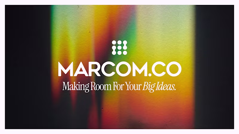 Cover image for Marcom.co: Brand Identity Design
