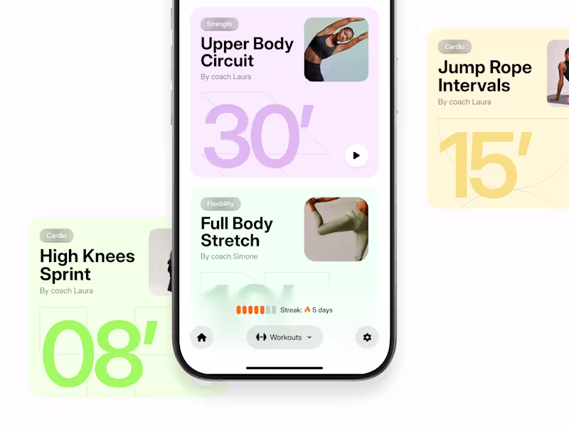 Cover image for AI Coach Fitness App