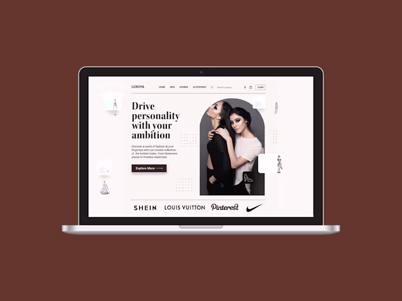 Cover image for Luxoya fashion store
