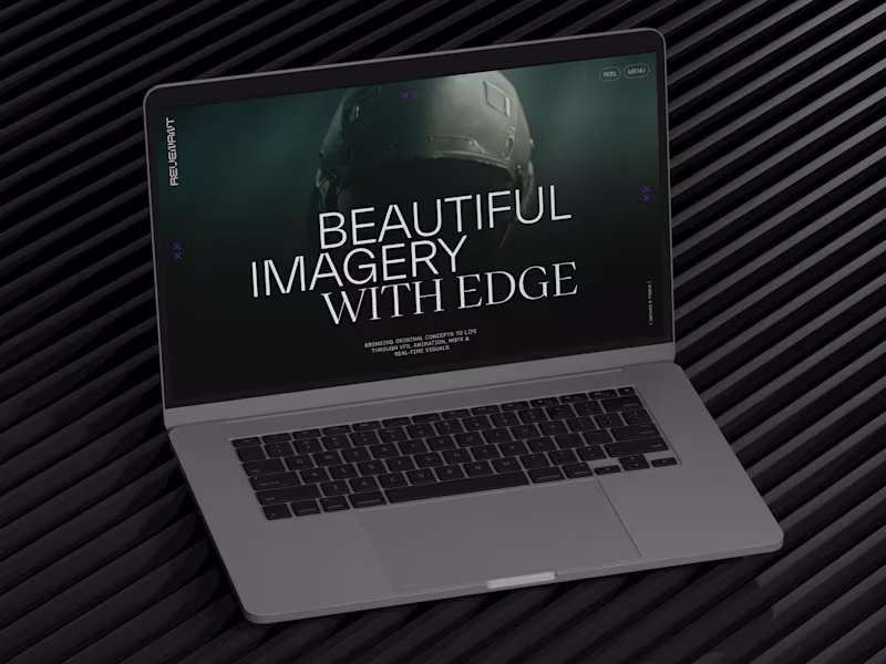 Cover image for An award-winning Website Design for Motion Graphics & 3D Studio