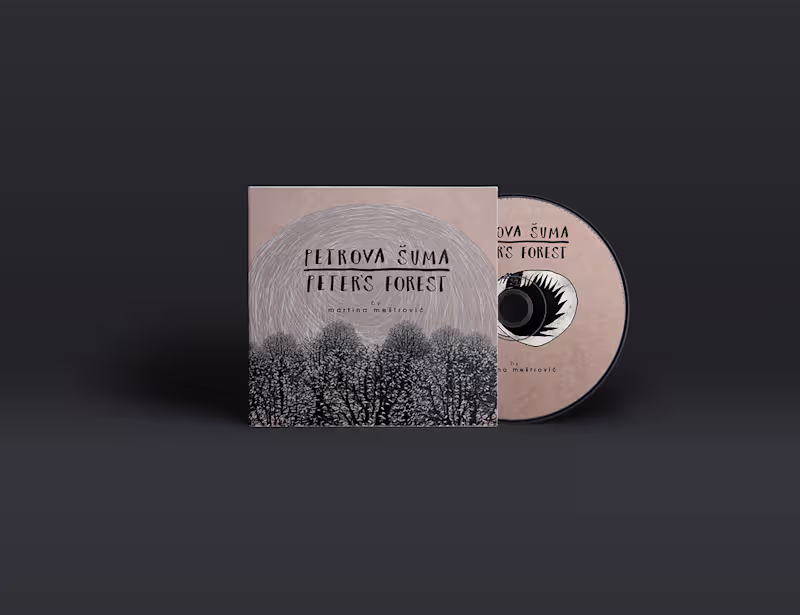 Cover image for PETER'S FOREST / visual identity for animated film