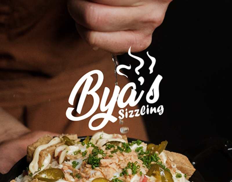 Cover image for Bya's Sizzling - Logo on Behance