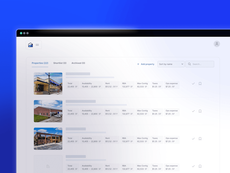 Cover image for Commercial Real Estate Management Tool | B2B SaaS App