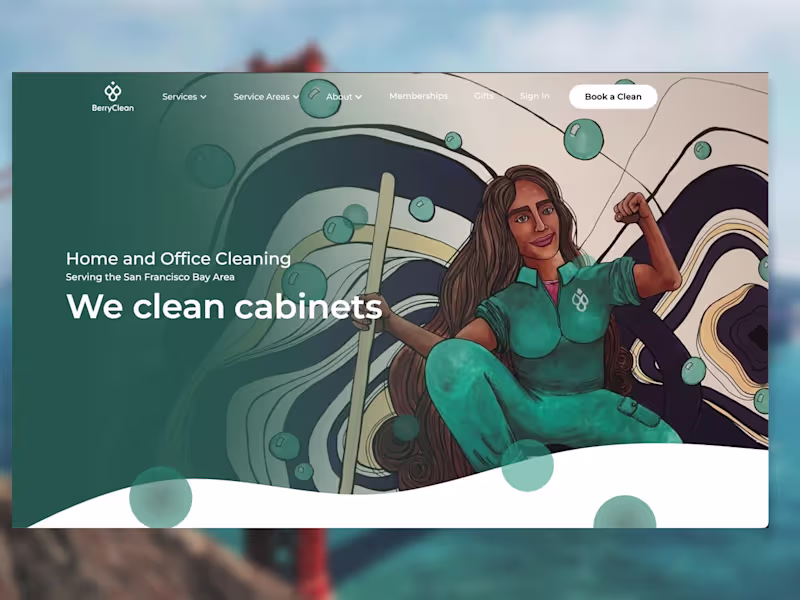 Cover image for BerryClean - San Francisco Bay Area Cleaning Company.