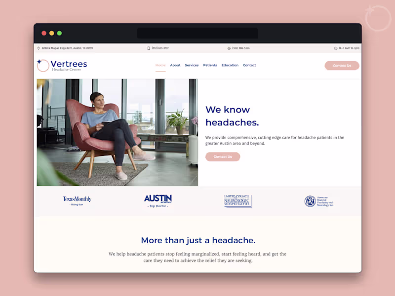 Cover image for Website design