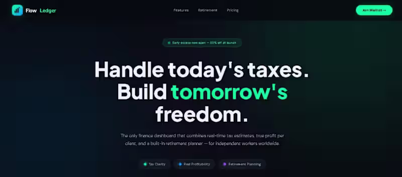 Cover image for Flow Ledger – No-Code Finance