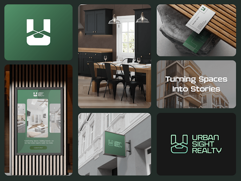 Cover image for Urban Sight Realty – Real Estate Branding & Identity Design