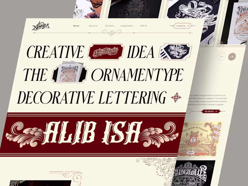 Cover image for Alib Isa - Landing Page Portfolio