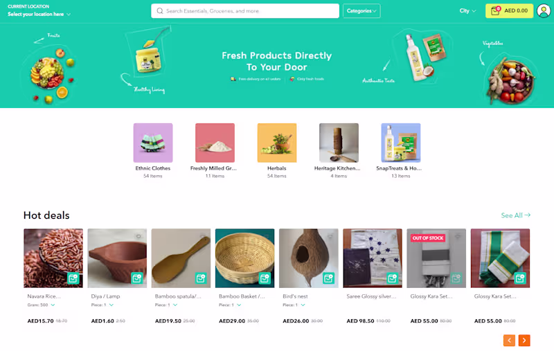 Cover image for Multi-Category Shopify E-Commerce Platform Development