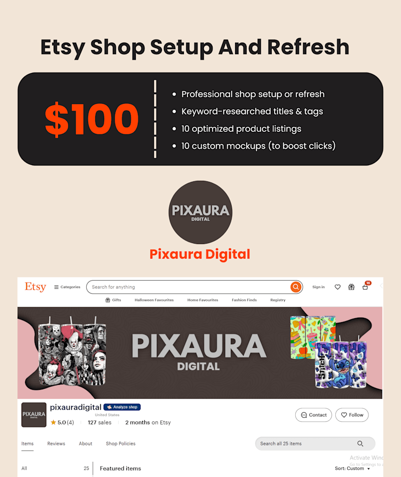 Cover image for 100$ Shop Setup Pakage