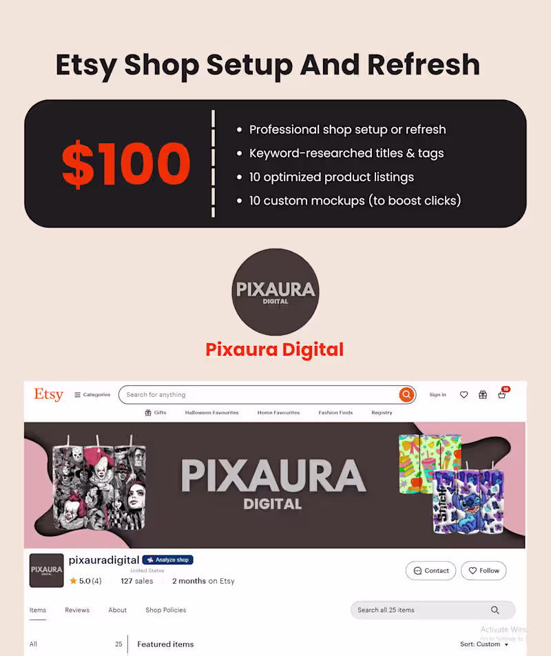 Cover image for 100$ Shop Setup Pakage