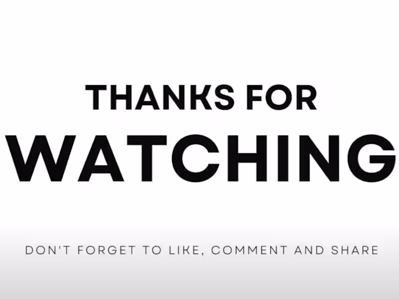 Cover image for Styled By Lu | YouTube Channel - Outro Video 