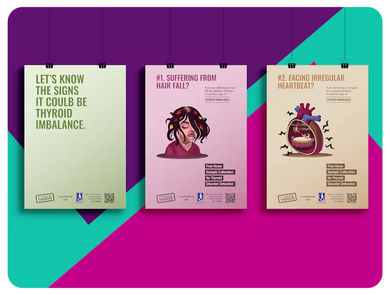 Cover image for I will design typographic funky doodle posters or flyers for you