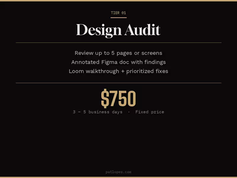 Cover image for UX Audit + Loom Walkthrough