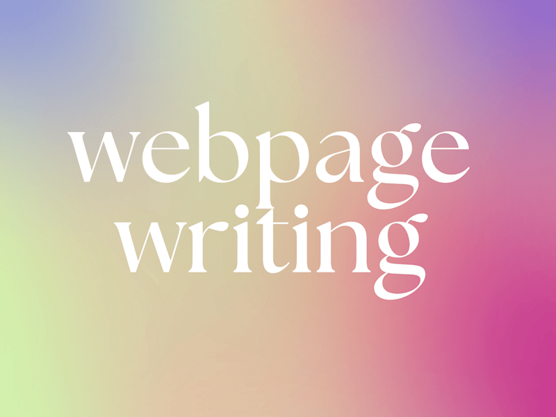 Cover image for website copywriting 🖥️