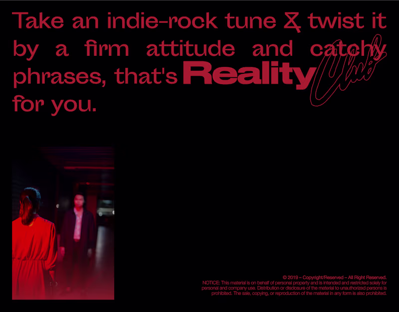 Cover image for Reality Club