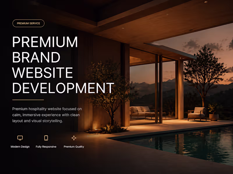 Cover image for Premium Brand Website Development
