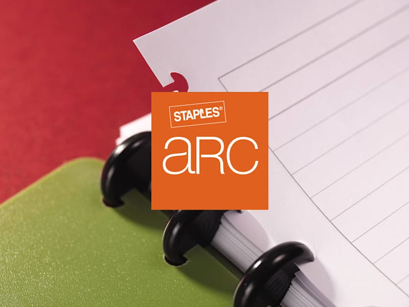Cover image for Crafting Premium Identity: The Staples Arc Notebook Story