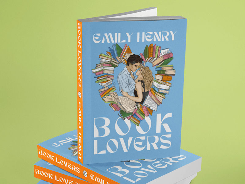 Cover image for Cover Art for 'Book Lovers' by Emily Henry