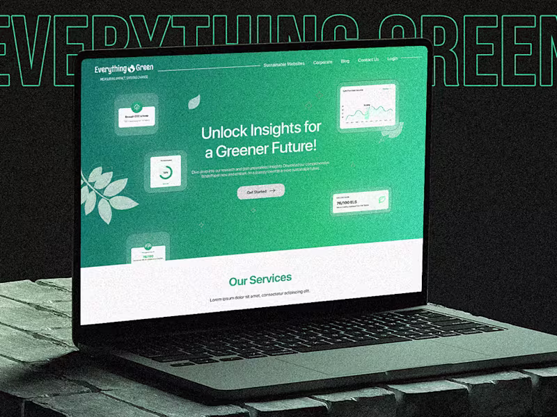 Cover image for Everything Green- Measuring Impact, Driving Change