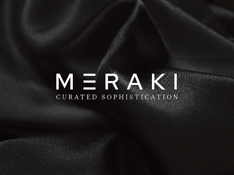 Cover image for Brand Visual Identity for a Clothing Store- MERAKI