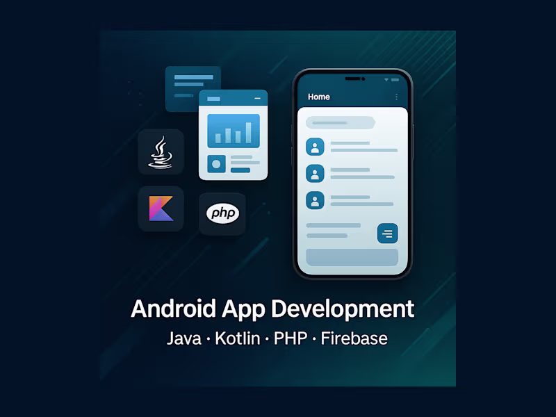 Cover image for Android App Development in Java & Kotlin