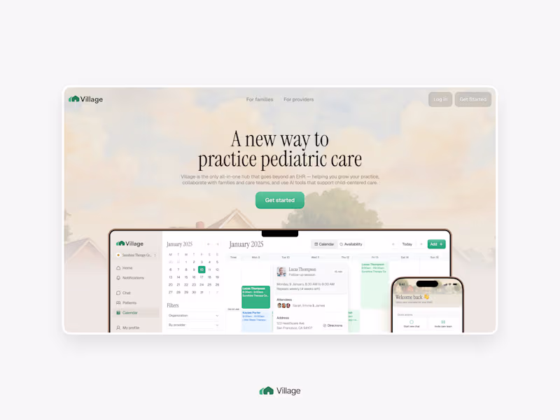 Cover image for Village - Framer Website
