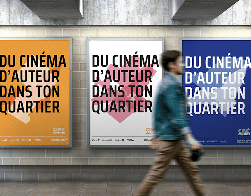 Cover image for Ciné Quartier Brand Identity Enhancement