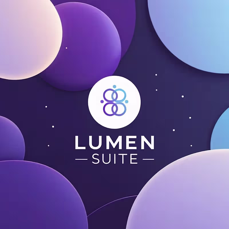 Cover image for Lumen Suite: AI for Mental Health