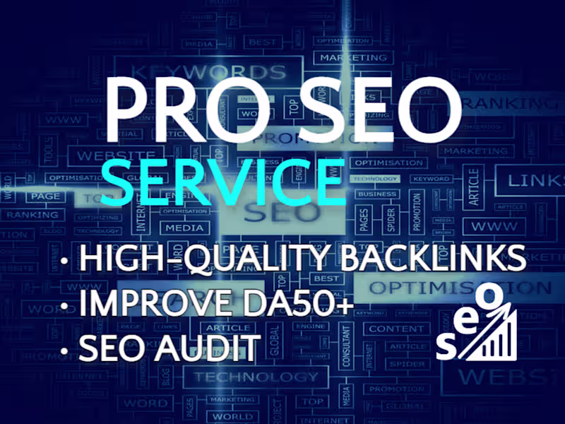 Cover image for I will provide high backlinks dofollow via expert SEO guest post