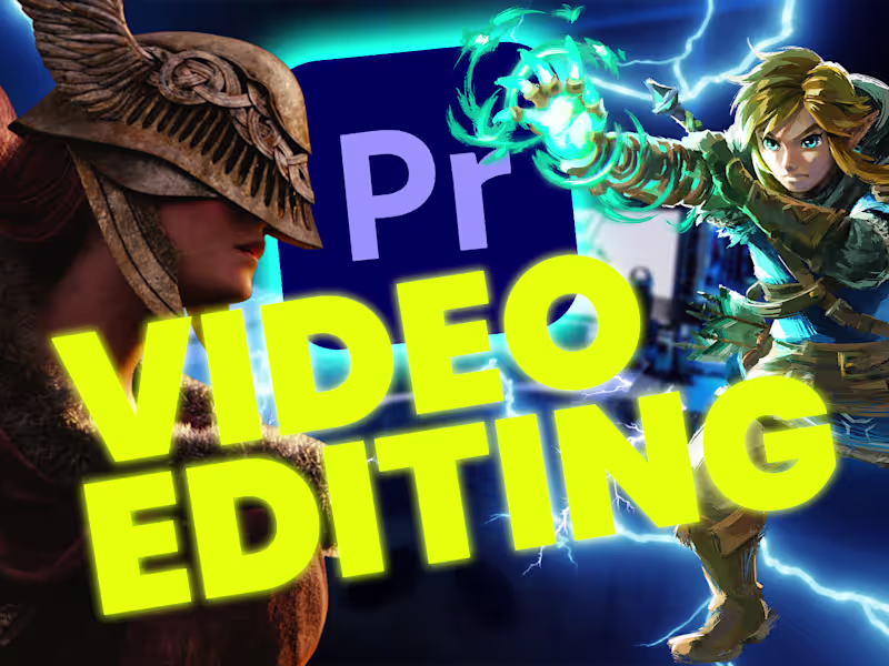 Cover image for I will make your Gaming Videos epic and fun!