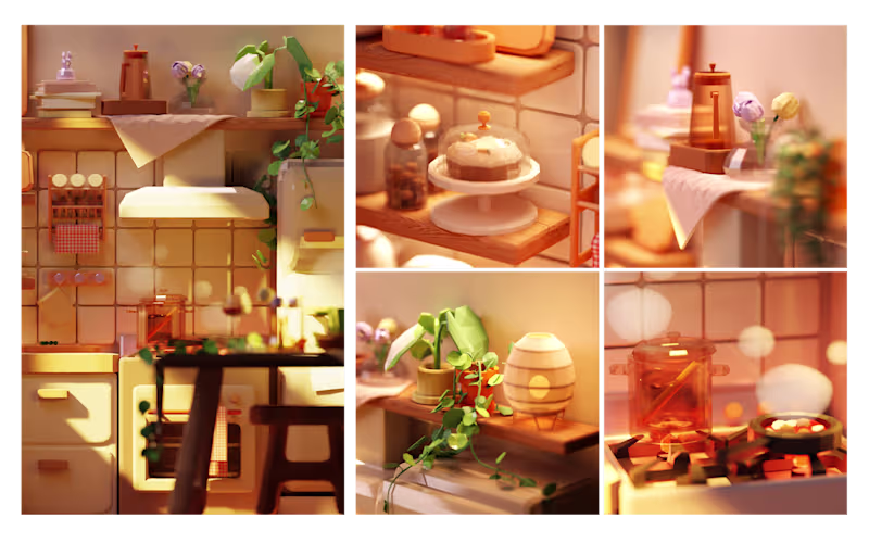 Cover image for 3D portfolio :: Behance