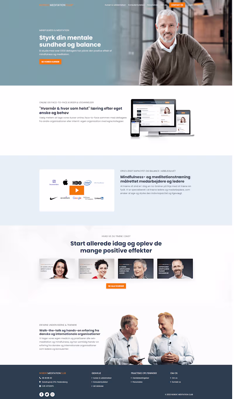 Cover image for Client: Nordic Meditation Club (Kajabi)