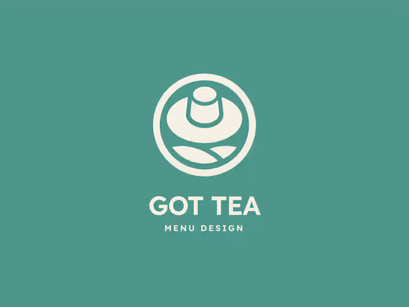 Cover image for GOT TEA Menu Design: UX Case Study