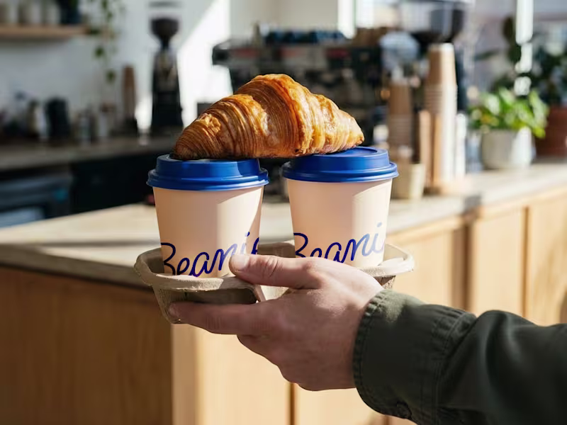 Cover image for Brand Visual Identity for Beanie Coffee Shop