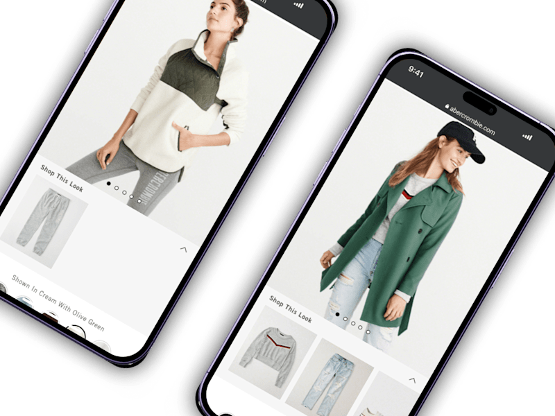 Cover image for Allowing customers to shop a whole outfit at Abercrombie & Fitch