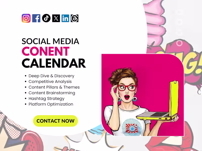 Cover image for Social Media Content Strategy Tailored to Your Brand