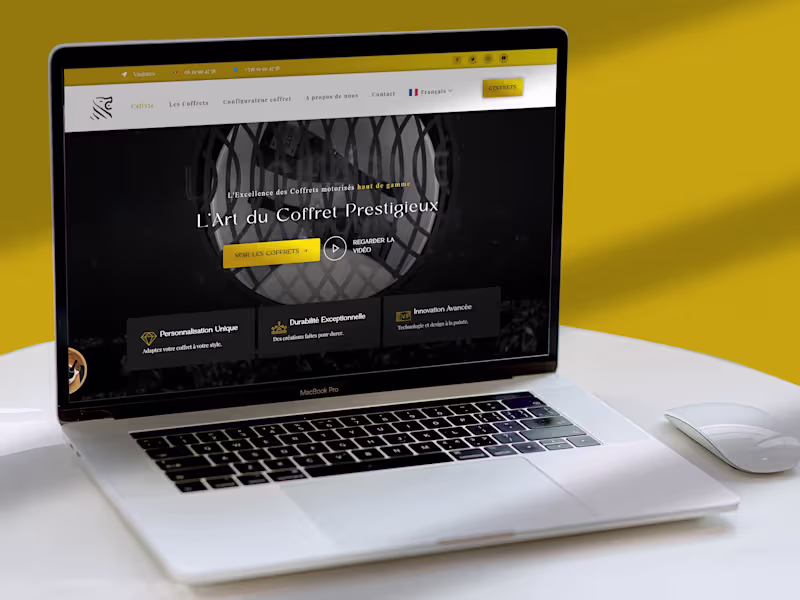 Cover image for site internet Calixte